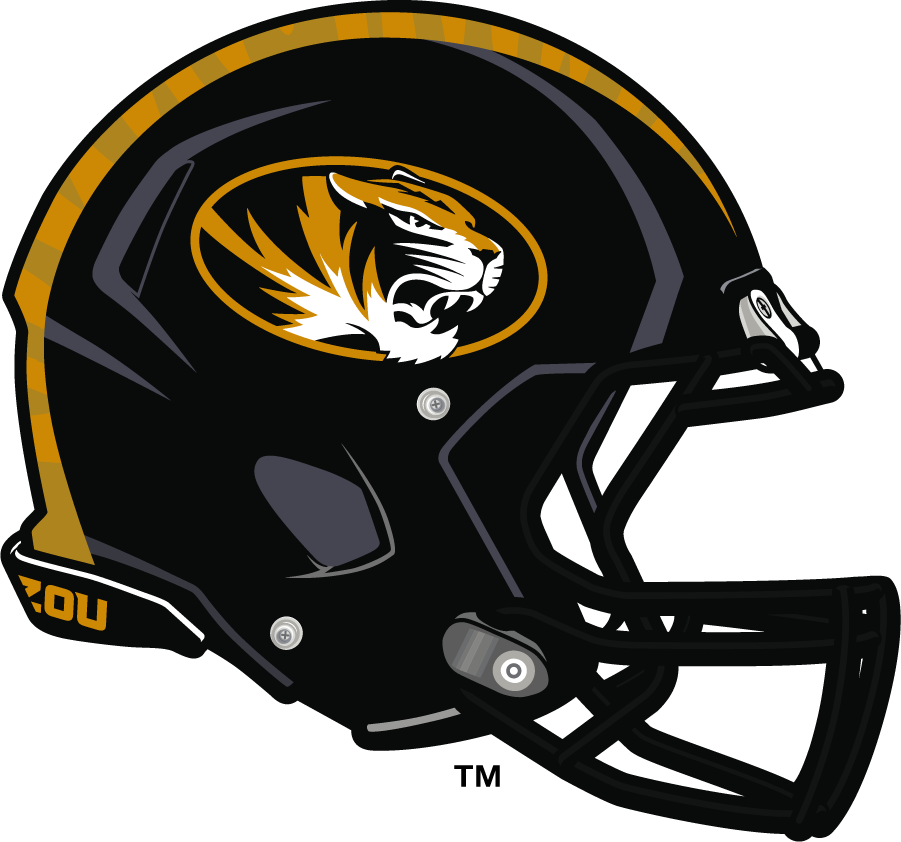 Missouri Tigers 2012-2015 Helmet Logo diy DTF decal sticker